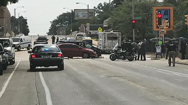 Police: Woman arrested, taken to hospital after short pursuit ends in crash