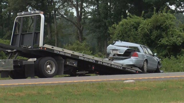 Stolen unmarked MPD squad located in Mississippi County, Missouri