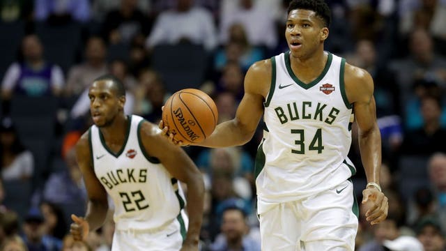 'Trying to help:' Bucks roster steps up for Fiserv Forum workers, 'those who make this place run'