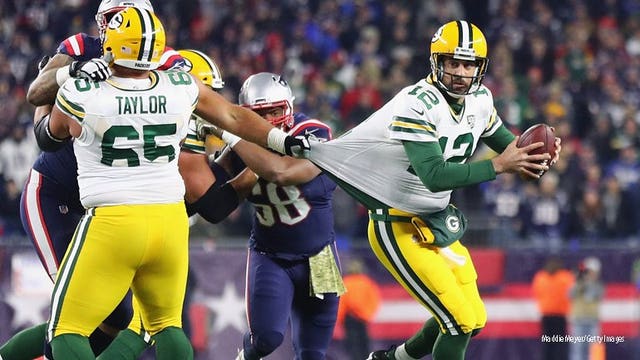Aaron Rodgers vs. Tom Brady: Packers fall to Patriots 31-17 in Sunday night matchup