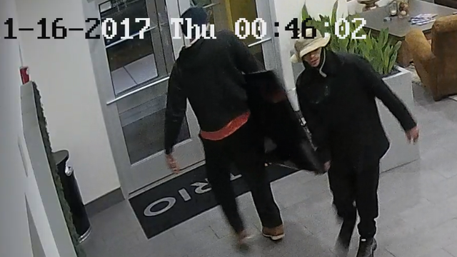 Caught on camera: Thieves target apartment complex twice in Walker's Point