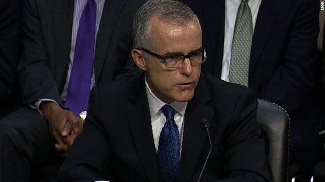 McCabe kept memos on Pres. Trump dealings; Mueller now has them