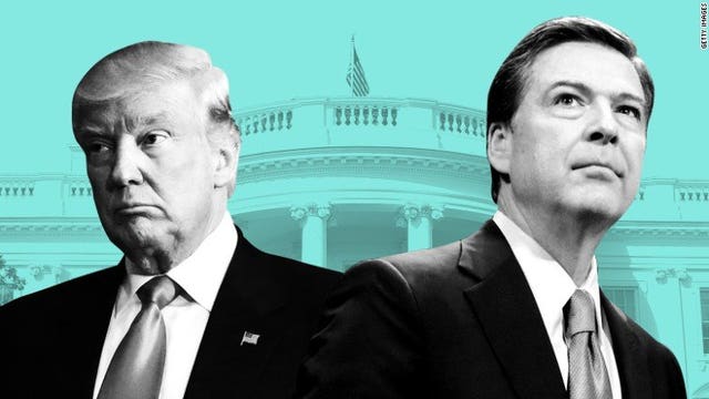 President Trump may not block Comey testimony at key public hearing