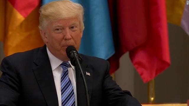 In Saudi Arabia, Pres. Trump urges Mideast nations to drive out 'Islamic extremism'