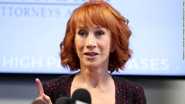 Griffin not 'laying down' for Pres. Trump, fears career is over