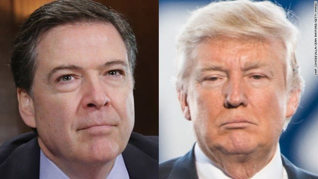 James Comey says it's 'possible' Russians have leverage over Pres. Trump; there's 'some evidence of obstruction'