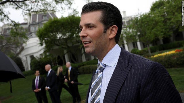 President Trump defends son, lawyer says nothing illegal in Russia meeting