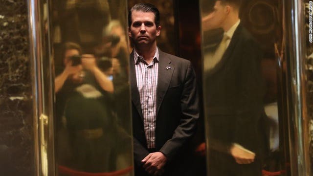 Trump Jr. tells senators 'no collusion' with Russians, wanted info. on Clinton's "fitness, character, qualifications"
