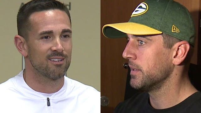 'We're growing together:' Coach LaFleur, Aaron Rodgers speak positively of each other at OTAs