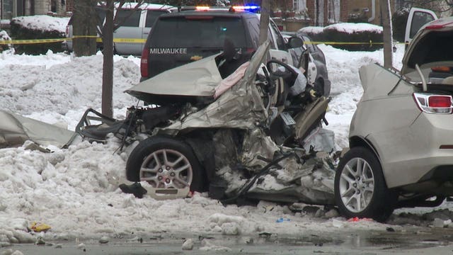 Two men killed after stolen SUV slams into car at Sherman & Roosevelt