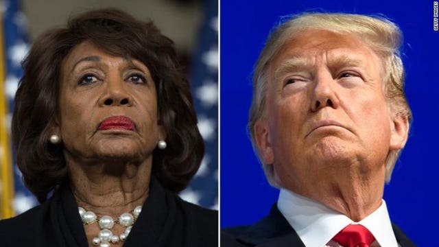 Pres. Trump urges Maxine Waters to 'be careful' after she urged 'push back' against administration
