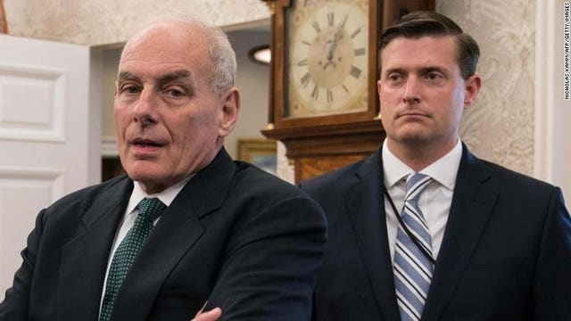 White House grappling with fallout from senior aide Rob Porter's resignation