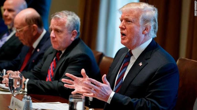 President Trump wants military to do border control 'until we can have a wall'