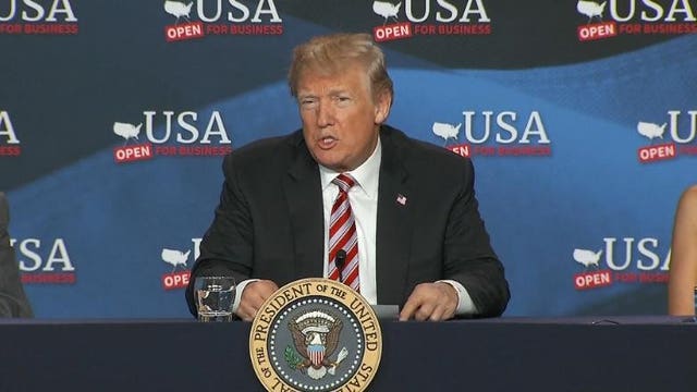 Pres. Trump says tax law, US economy helping Hispanics