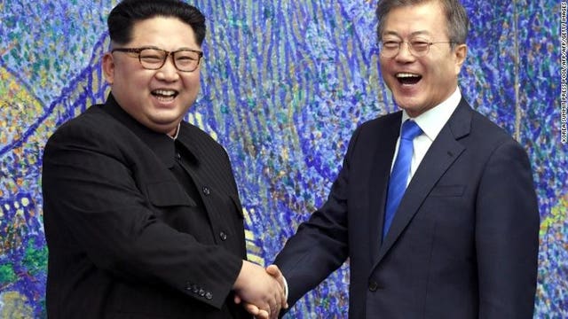 North Korea's Kim meets with South's Moon for 2nd time