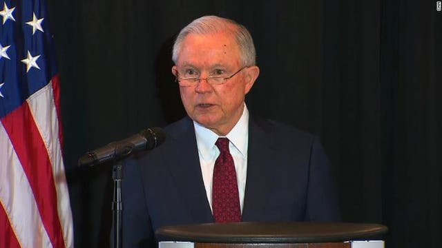 Attorney General Jeff Sessions submits resignation in letter to President Donald Trump