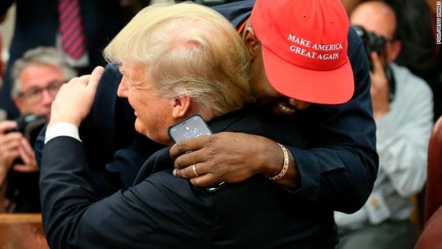 Kanye's freestyle riffs dominate Oval Office lunch with Pres. Trump