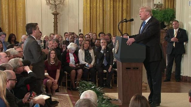 Pres. Trump claims video distributed by White House wasn't altered