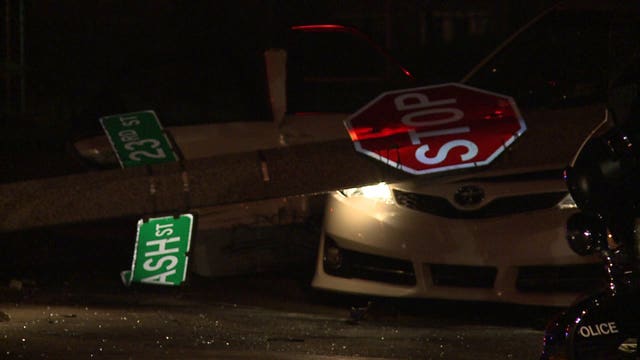 Milwaukee police investigate crash near 23rd & Nash