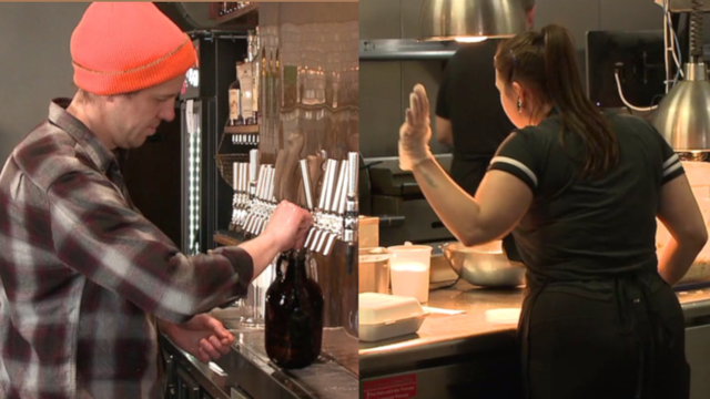 'We'll fight together:' Curbside service keeping restaurants afloat amid coronavirus shutdown