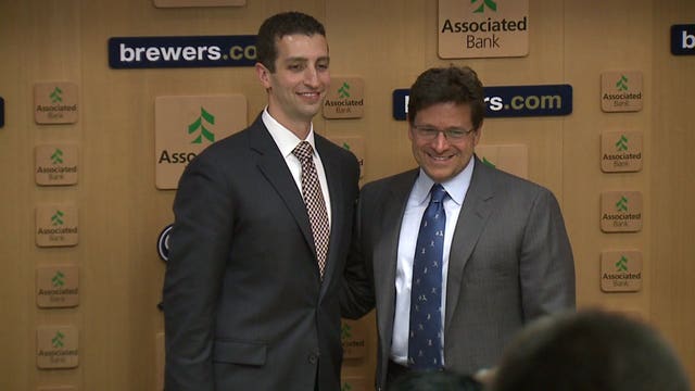 After rough season for Brewers, lots of work to do for new GM, 30-year-old David Stearns
