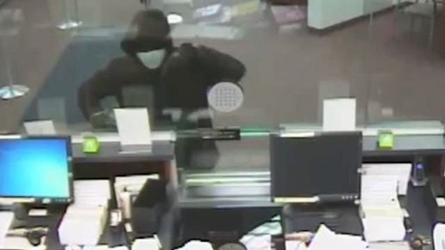 Bank robber caught on camera: Police want to know if you recognize him
