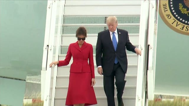 President Trump seeks consensus with France despite differences