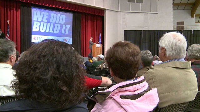 Conservatives tell President Obama, "We did build it"