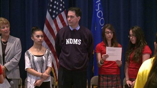 Gov. Walker touts School Choice program in Milwaukee