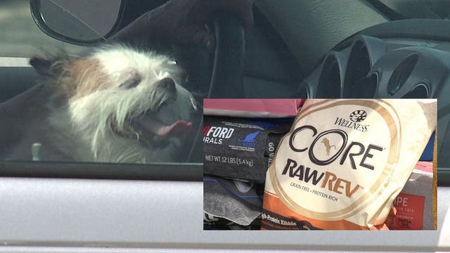 120+ families benefited from MADACC's Drive-Thru Community Pet Food Pantry