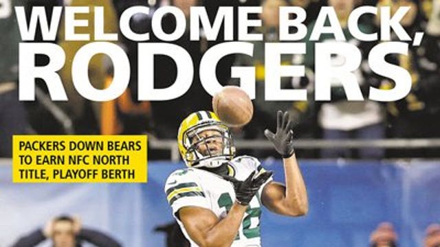 Headlines show collective joy felt among Green Bay Packers fans