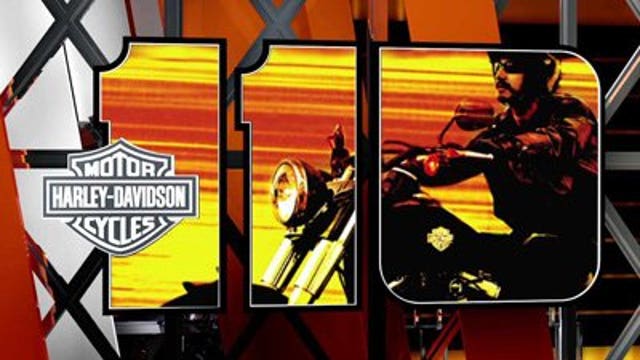 Riders take in the last night of H-D 110th Anniversary