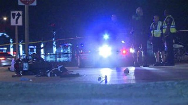 Motorcyclist struck by driver suspected of driving drunk