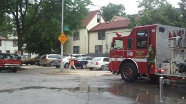 Firefighters battle attic fire at home on Milwaukee's east side