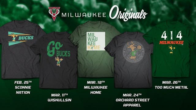 Back by popular demand: Bucks offer limited-edition "Milwaukee Originals" wear