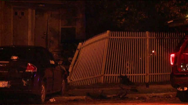Police: Fleeing driver crashes into vehicle, home near 20th and Galena in Milwaukee