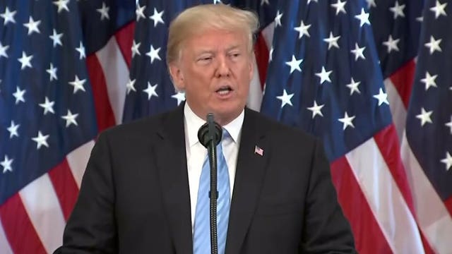 President Trump touts efforts to rewrite nation's trade deals