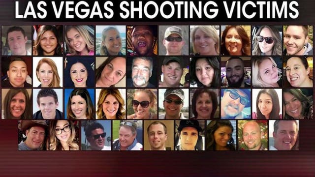 $275K promised to families of those killed in Vegas shooting