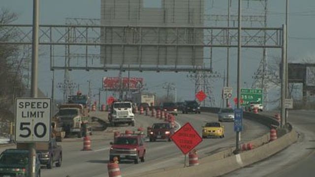 Drivers see backups along I-94 as construction begins