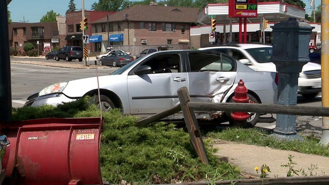 7-month-old child, not restrained in car seat, not hurt after woman flees traffic stop, crash