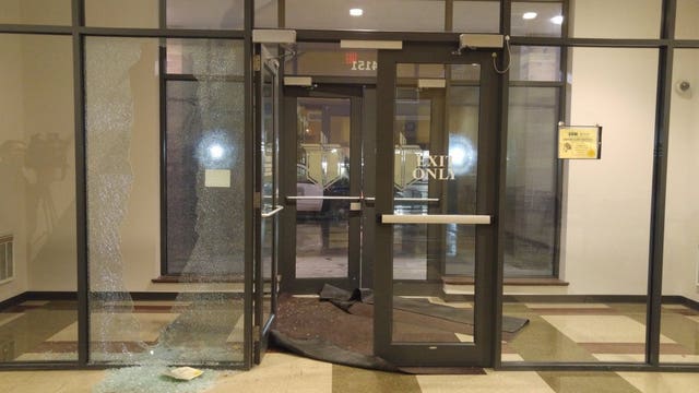 "It was shocking:" Shots fired shatter window at Concordia University Midtown Center campus