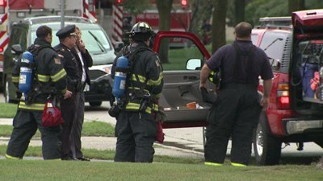 Firefighters battle fire at Signicast in Brown Deer