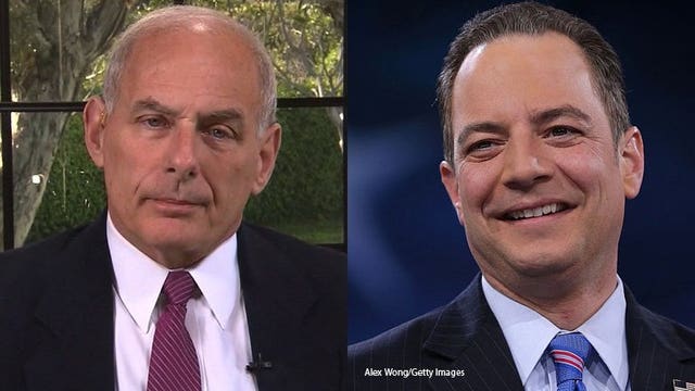 Pres. Trump pushes out Reince Priebus, names DHS' John Kelly WH chief of staff
