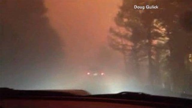 CAUGHT ON CAM: Colorado family barely escapes wildfire