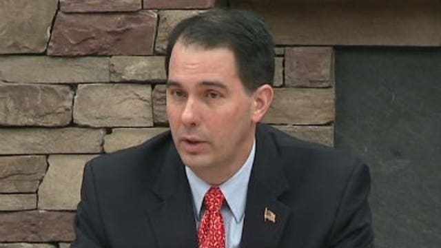 "We think voters are going to choose to go forward:" Scott Walker focused on Mary Burke, and the November election