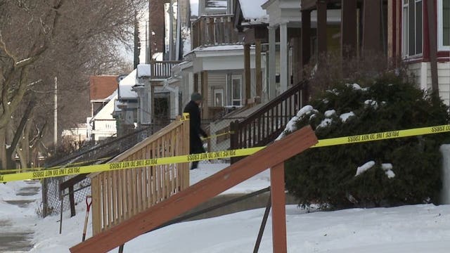 Family shocked to find victim of gun violence dead on their doorstep near 24th and Auer