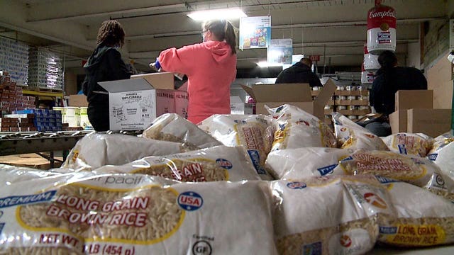 'Think differently:' Public employees redeployed to keep Racine County Food Bank running