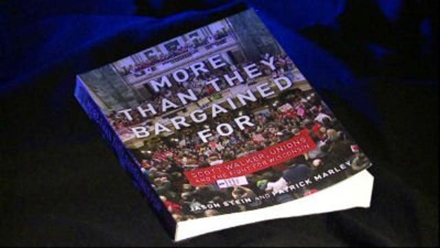 Book tells story of political standoff between Gov. Walker and unions