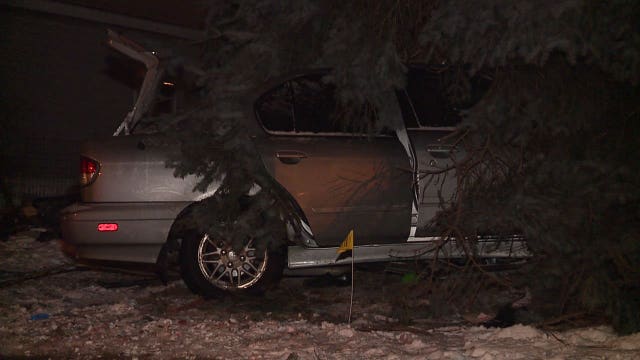 Three teens hurt, one of them seriously, in crash near 6th and Plainfield