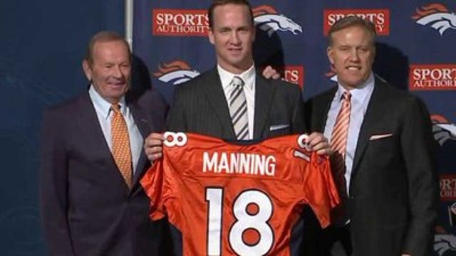 Manning, Broncos seal five-year, $96 million deal